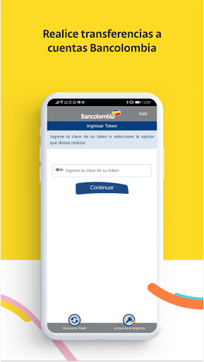 Bancolombia Empresas ekran görüntüsü