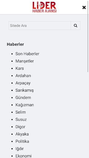 LHA - Lider Haber Ajansı ekran görüntüsü