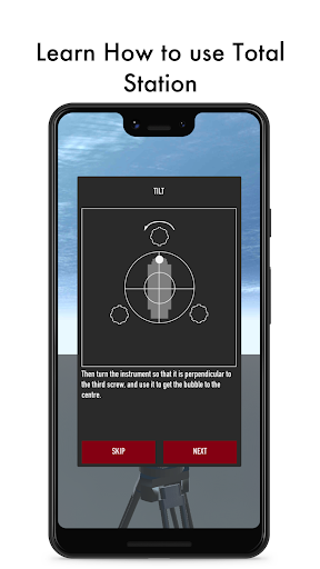 Total Station Tutorial ekran görüntüsü