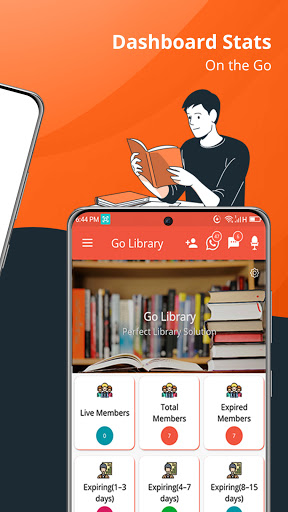 GoLibrary Library Manager App ekran görüntüsü