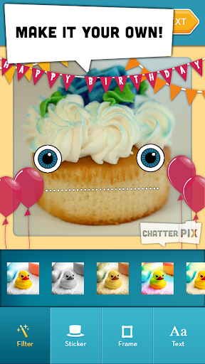ChatterPix Kids ekran görüntüsü