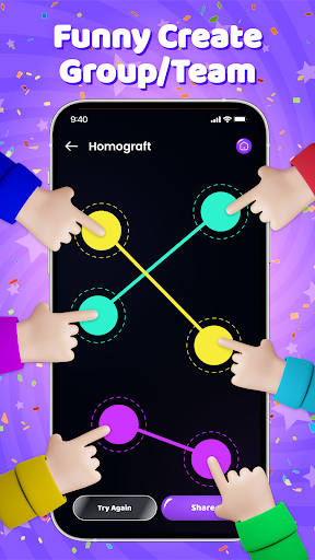 Spin The Wheel: Finger Chooser ekran görüntüsü