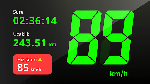 Hız ölçer & Odometer App ekran görüntüsü