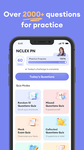 NCLEX PN Exam Practice 2026 ekran görüntüsü