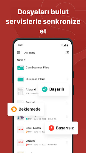 CS PDF Okuyucu PDF Düzenleyici ekran görüntüsü