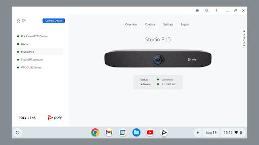 Poly Lens Web App ekran görüntüsü