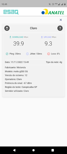 ESAQ - Brasil Banda Larga ekran görüntüsü
