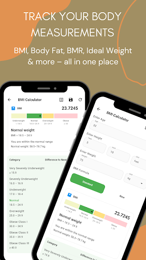 Health Toolkit-BMI, BMR & More ekran görüntüsü