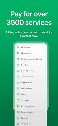 Alif: payments and transfers ekran görüntüsü