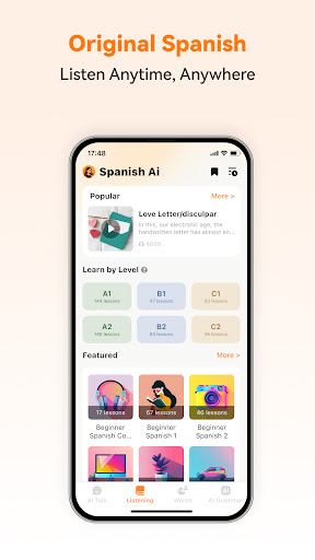 Spanish Ai - AI Spanish Tutor ekran görüntüsü