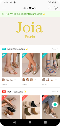 Joia Shoes ekran görüntüsü