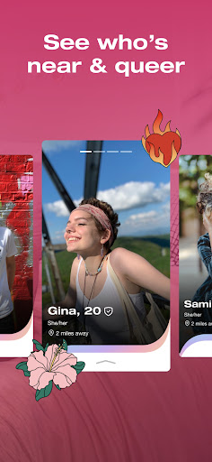 HER Lesbian, bi & queer dating ekran görüntüsü