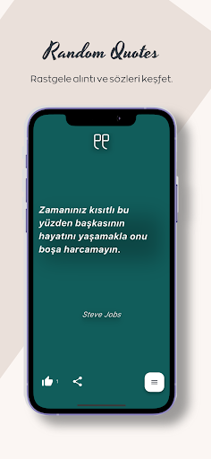 RandomQuotes - Rastgele Sözler ekran görüntüsü