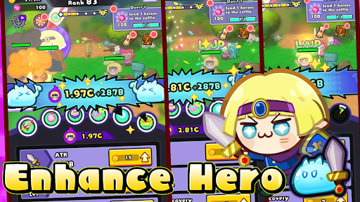 Ranking of Heroes: Idle Game ekran görüntüsü