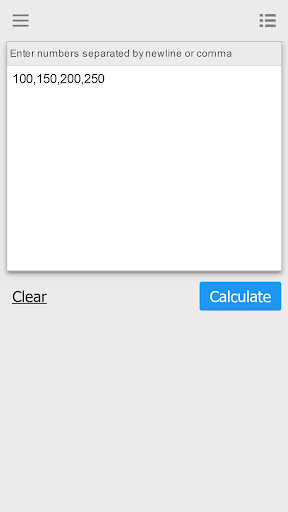 Average Calculator ekran görüntüsü