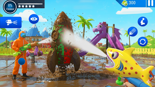 Power Washing Clean Game ekran görüntüsü