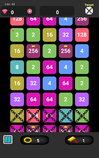 Number Swipe 2048 ekran görüntüsü