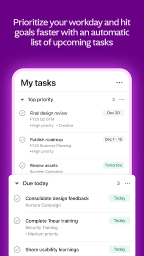Asana: Work Management ekran görüntüsü
