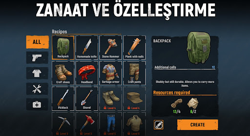 Lets Survive Zombi kıyametinde ekran görüntüsü