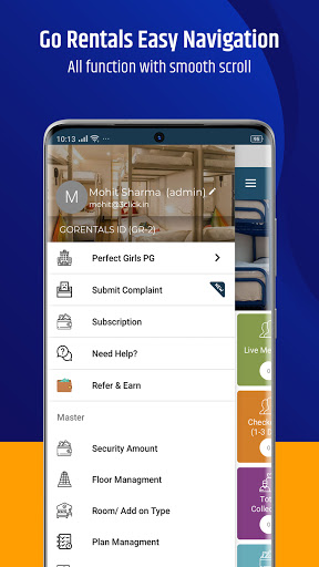 GO Rentals-Hostel Manager App ekran görüntüsü