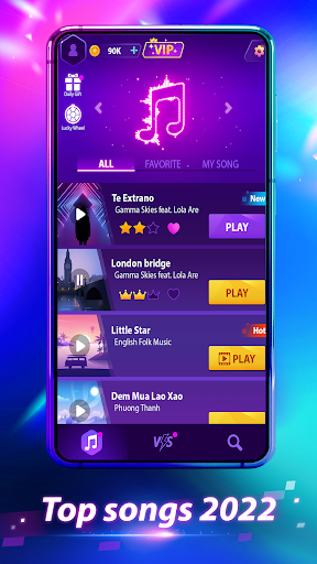 Piano Beat - EDM Music Tiles ekran görüntüsü