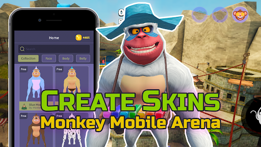 Gorilla Skins for Monkey Arena ekran görüntüsü