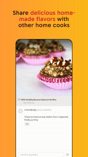Cookpad recipes, homemade food ekran görüntüsü