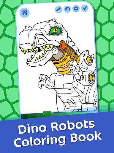 Dino Robots Coloring for Boys ekran görüntüsü