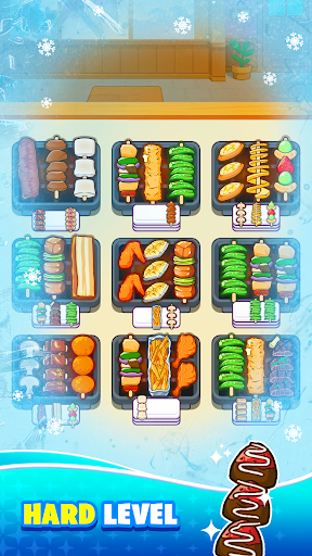 Grill Food: Sort Puzzle ekran görüntüsü