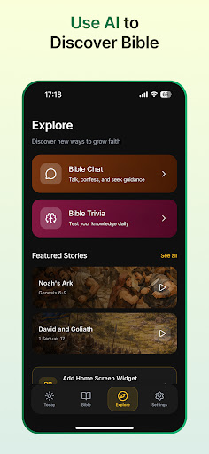 Bible Daily: Widgets & Prayers ekran görüntüsü