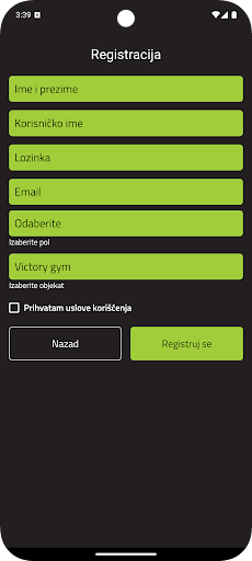 Victory Fitness Zemun ekran görüntüsü