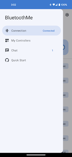 BluetoothMe: Arduino Control ekran görüntüsü