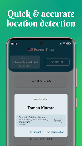 Malaysia Prayer Time ekran görüntüsü