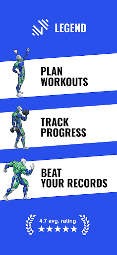 Gym Log Workout Tracker LEGEND ekran görüntüsü