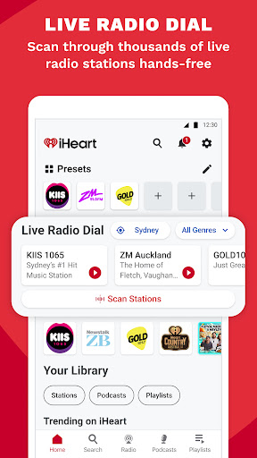 iHeart: Radio, Podcasts, Music ekran görüntüsü