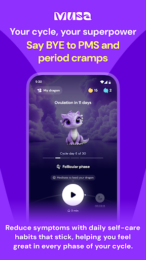 Musa: Period & Self-Care Pet ekran görüntüsü