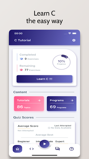 Learn C - OnePercent ekran görüntüsü