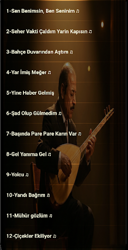Neşet Ertaş Türküleri Mp3 ekran görüntüsü