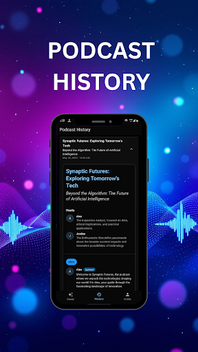 AI Podcast ekran görüntüsü