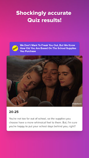 BuzzFeed - Quizzes & News ekran görüntüsü