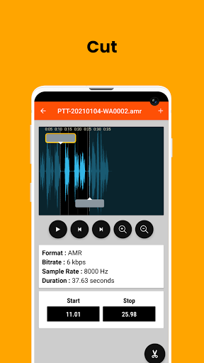 AMR to MP3 Converter ekran görüntüsü