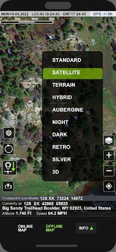 Offline Satellite Map GPS Nav ekran görüntüsü