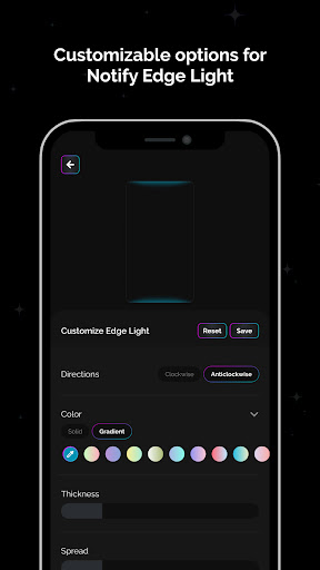 Notify Edge Light on Always on ekran görüntüsü