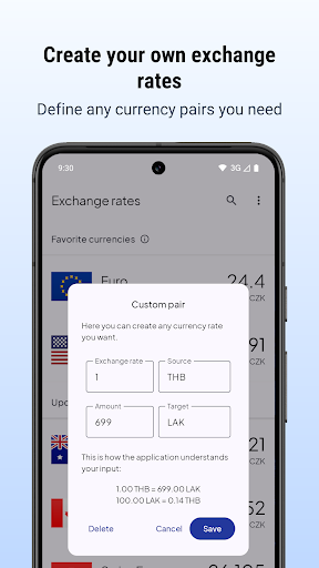 Czech Koruna Exchange Rates V2 ekran görüntüsü