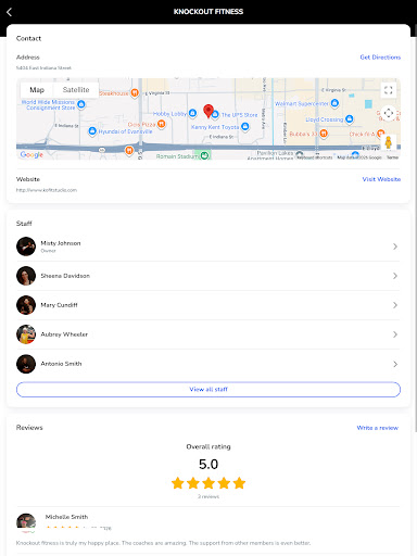 KNOCKOUT FITNESS EVANSVILLE ekran görüntüsü