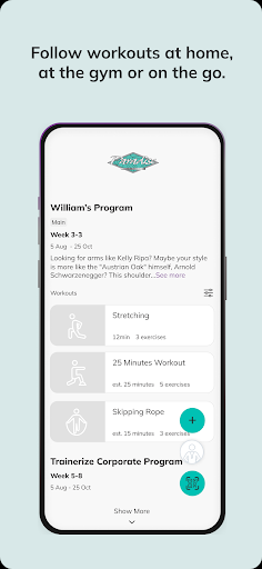 Paradise Fitness App ekran görüntüsü