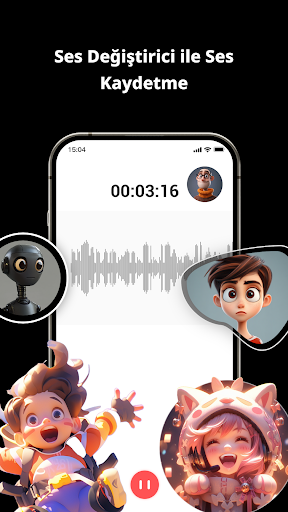Ses Kaydedici, Ses Kaydı MP3 ekran görüntüsü