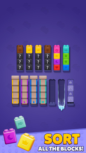 Colorful Sort - Block Puzzle ekran görüntüsü