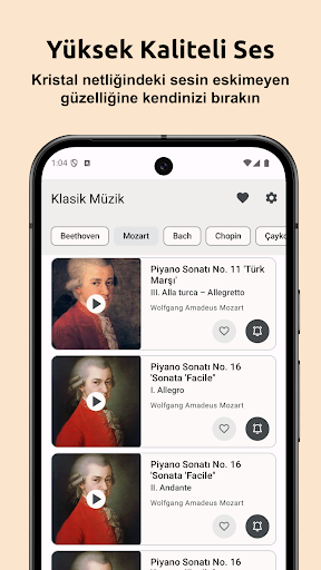 Klasik Müzik Zil Sesleri ekran görüntüsü