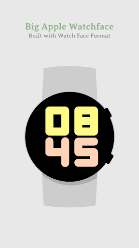 Big & Bold - Apple Watch Face ekran görüntüsü
